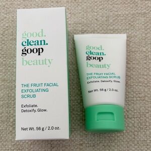 Goop beauty/Fruit Facial Exfoliating Scrub/Sealed & New in Box